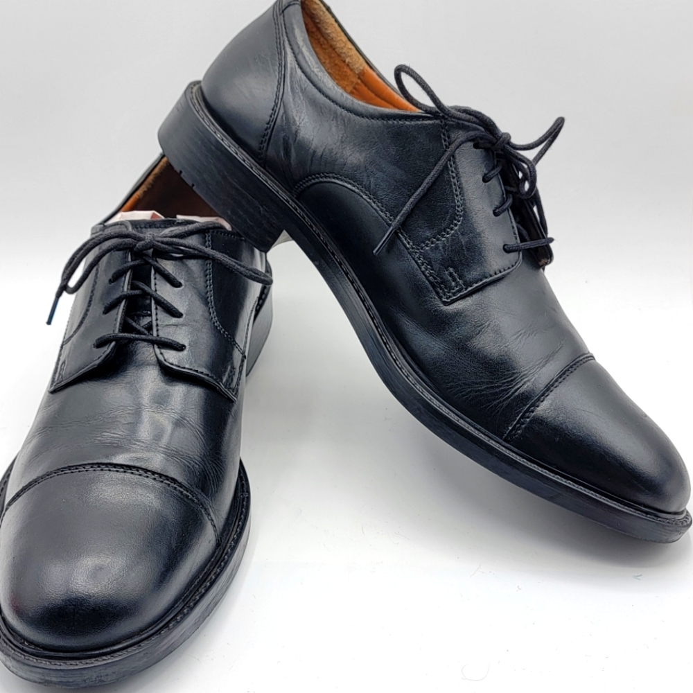 Johnston‎ and Murphy Mason Cap Toe Lace-Up Loafers Size 12M. #1319